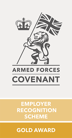 Armed Forces Covenant Employer Recognition Scheme Gold Award